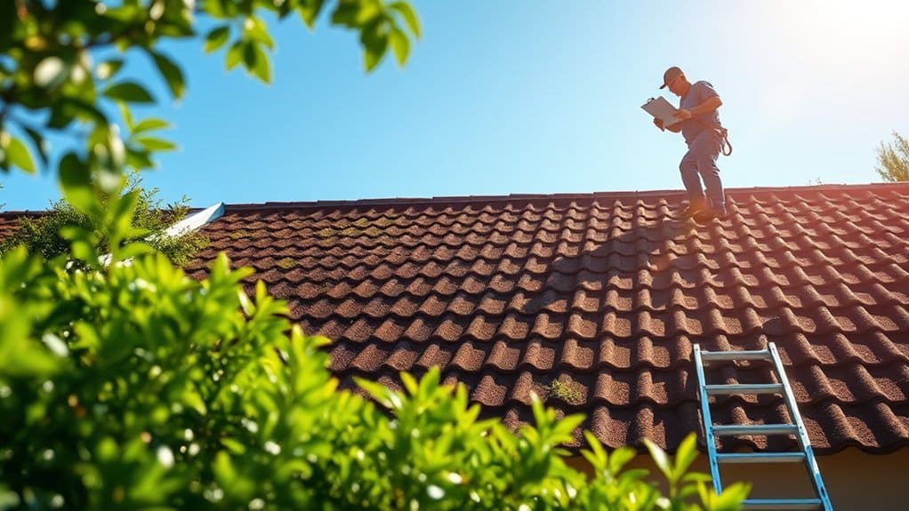 Professional roof maintenance and repair