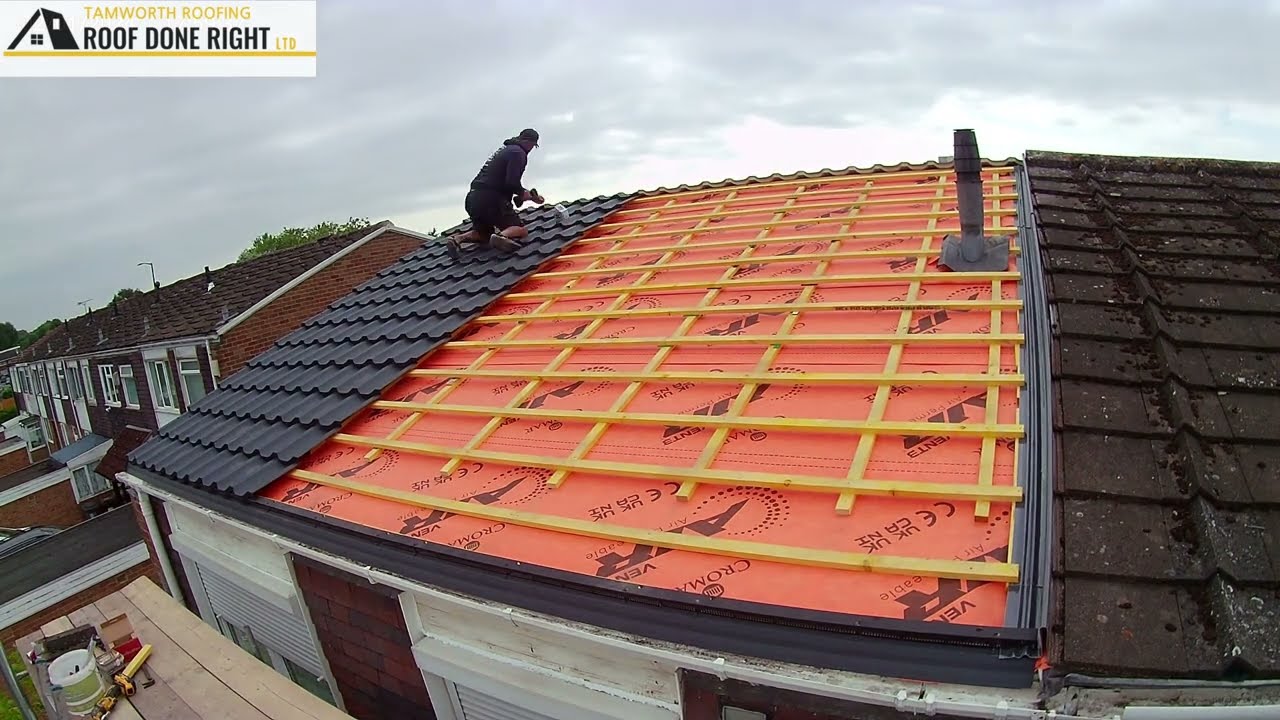 Complete roof replacement project
