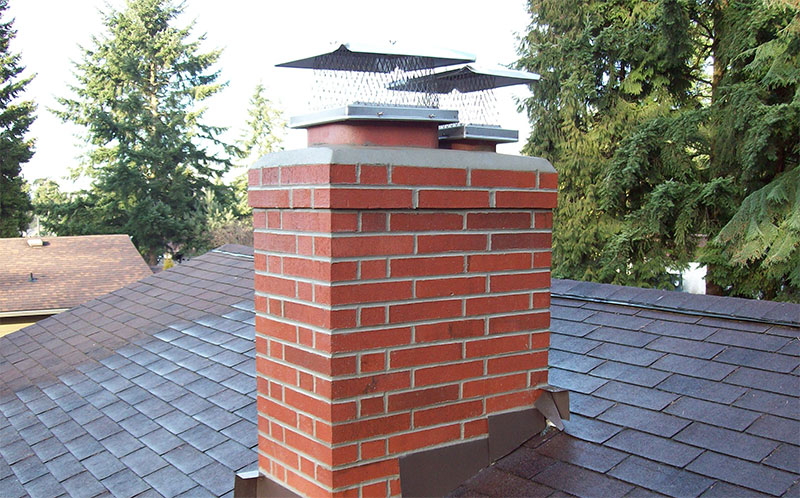 Chimney stack repointing work